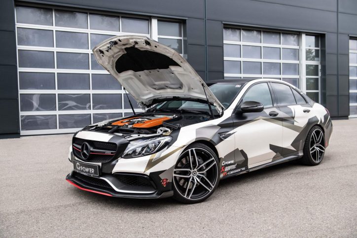 G-Power Mercedes-AMG C63 S Takes Off From 0 to 62 MPH in 3.4 Seconds