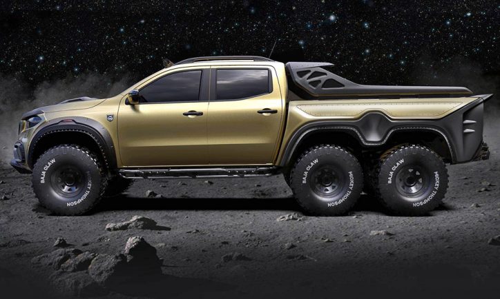Move Over Mercedes-Benz G63 AMG 6×6, Here Comes the Mercedes-Benz X-Class 6×6