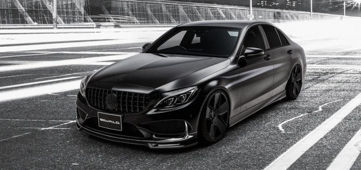 Wald International Takes the Mercedes C-Class to the Dark Side