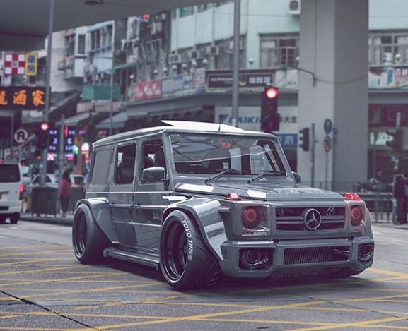 Check Out This Slammed Mercedes-AMG G63 SUV