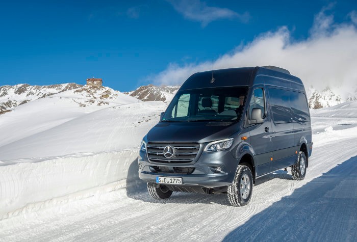 Mercedes-Benz Sprinter 4×4 Van Unveiled