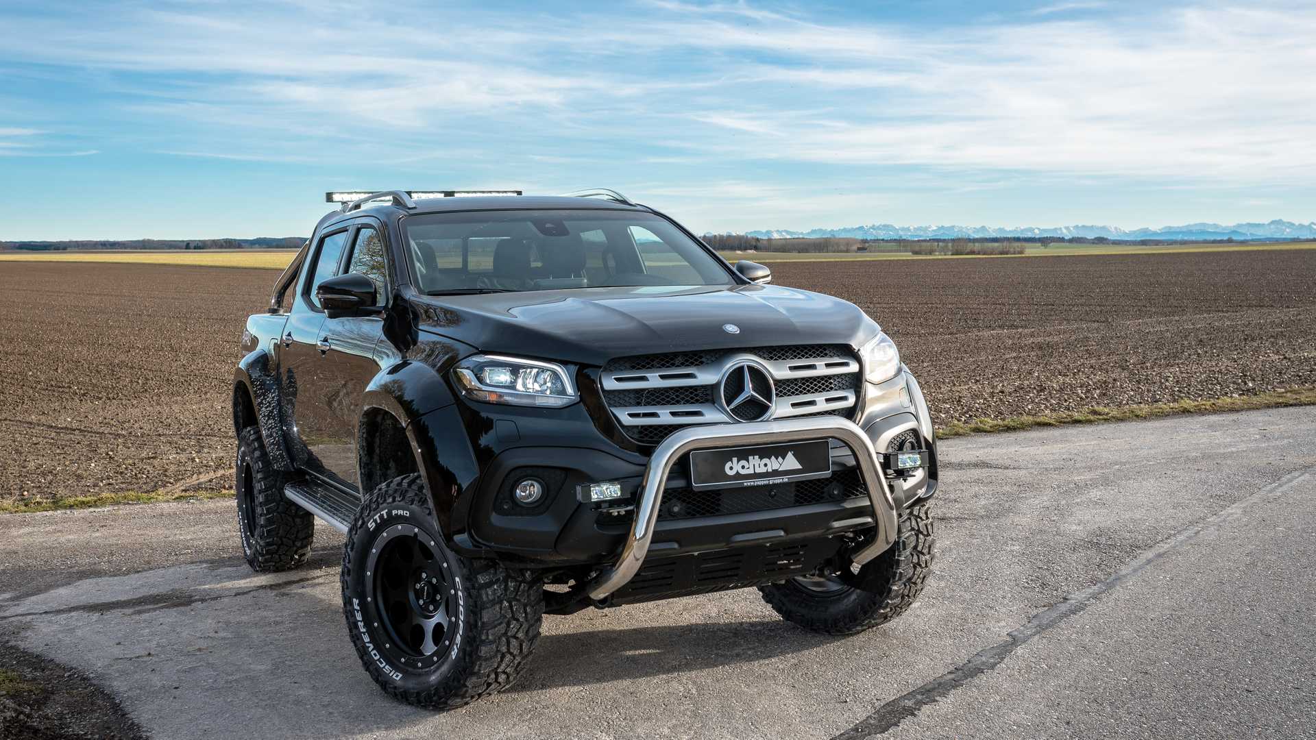 Mercedes x class длина