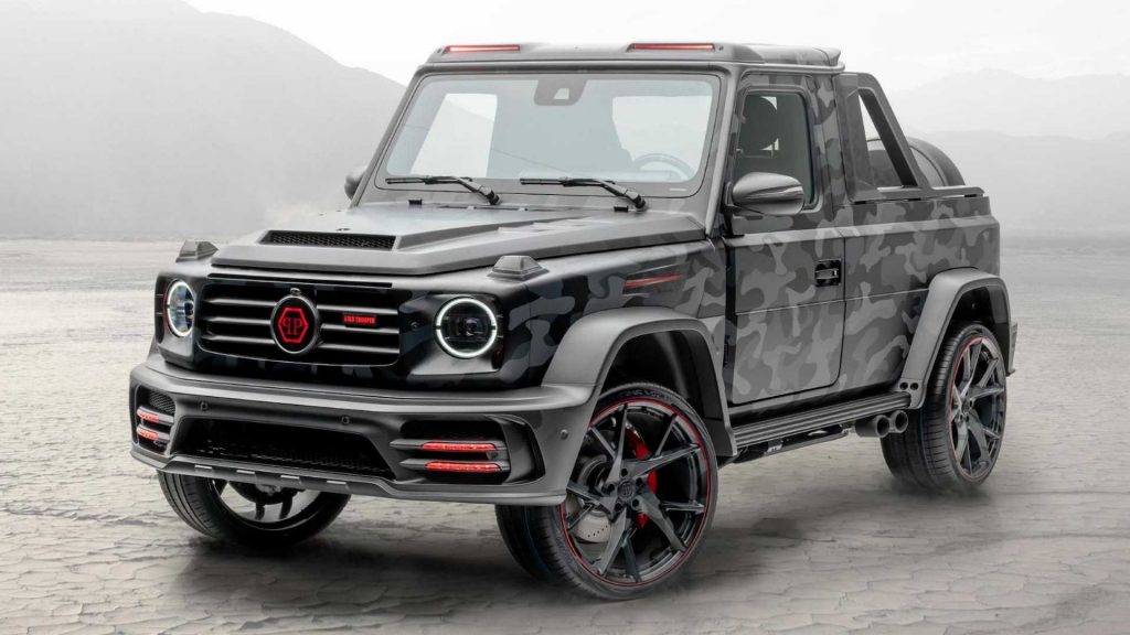 Mansory Makes Star Trooper Pickup Based On Mercedes Benz G Class