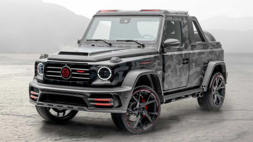 Mansory Makes Star Trooper Pickup Based On Mercedes Benz G Class Mansory Makes Star Trooper Pickup Based On Mercedes Benz G Class