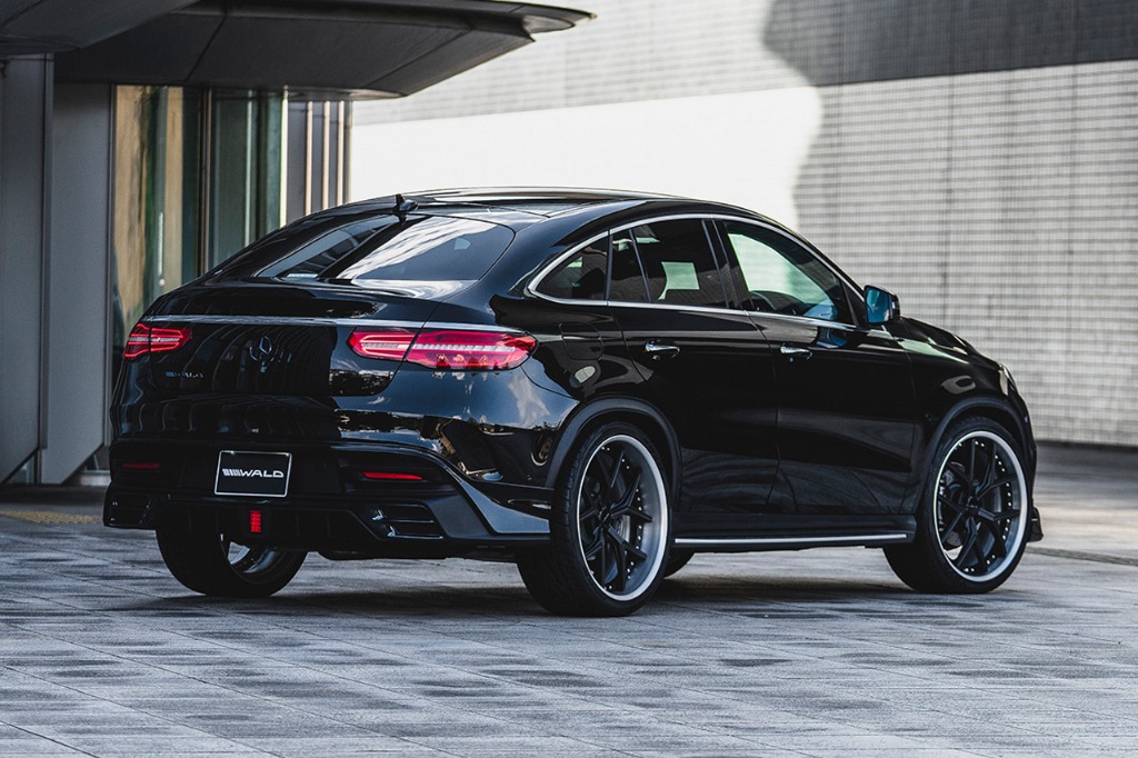 Wald Gives The Mercedes Benz Gle Coupe A Blacked Out Look