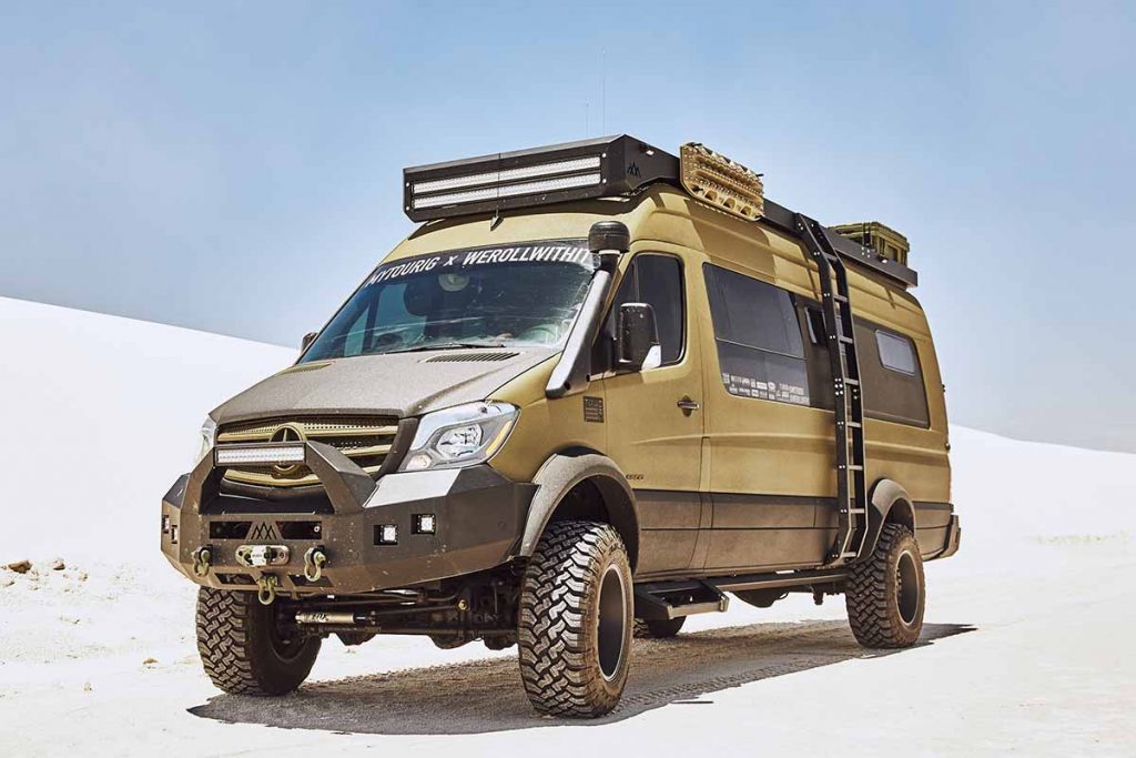 Mercedes Benz Sprinter Turned Into The Perfect Survival Home On Wheels
