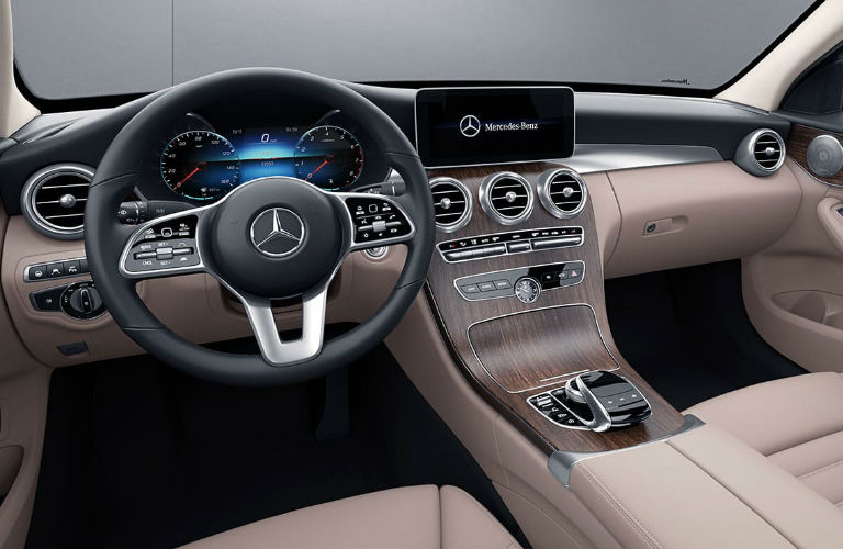 A Peek At The Interior Of The Upcoming Mercedes Benz C Class Estate