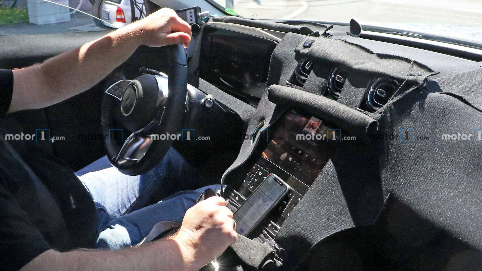 A Peek At The Interior Of The Upcoming Mercedes Benz C Class Estate