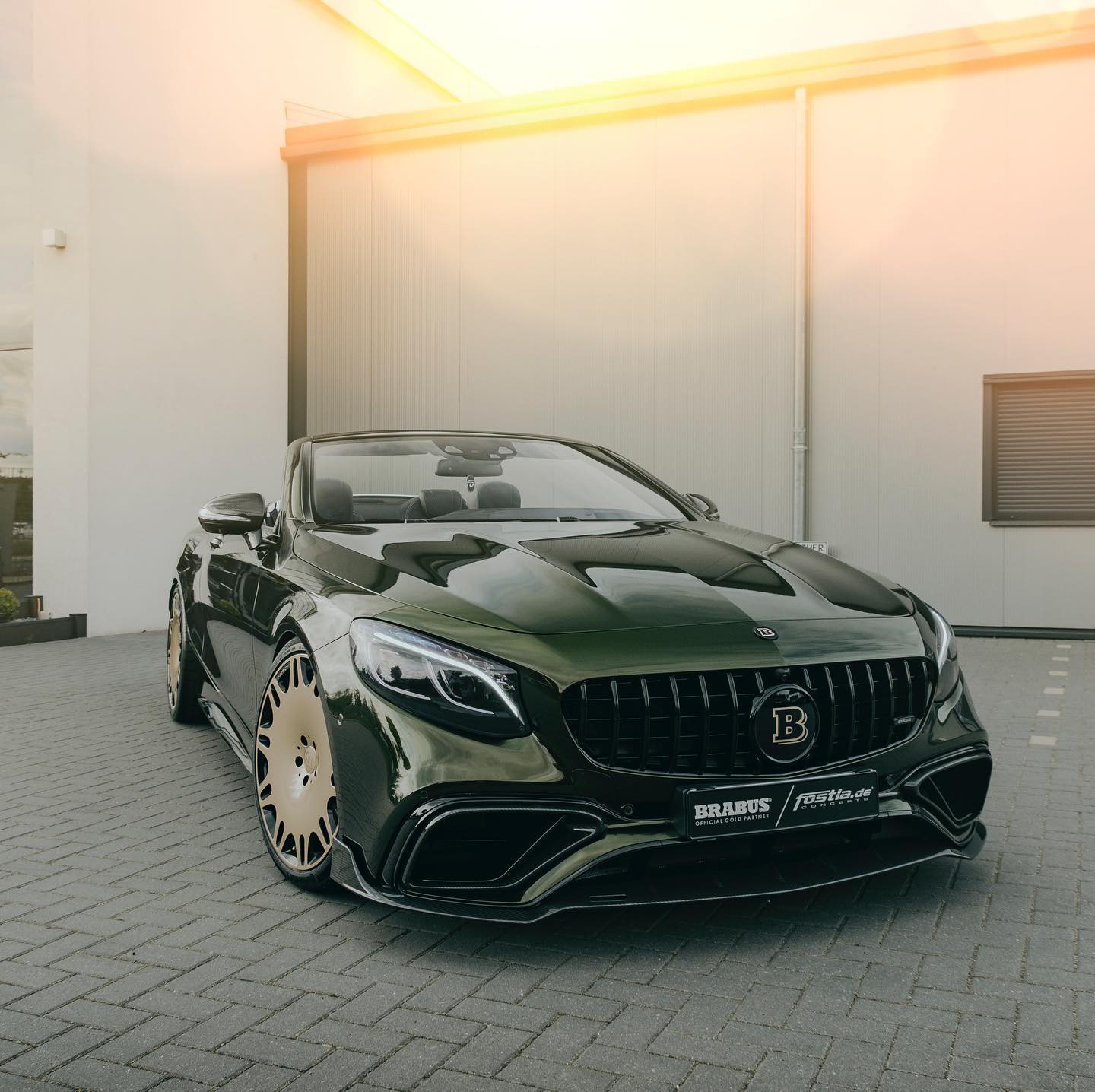 Mercedes Amg S63 Cabriolet Gets A Makeover From Brabus And Fostla