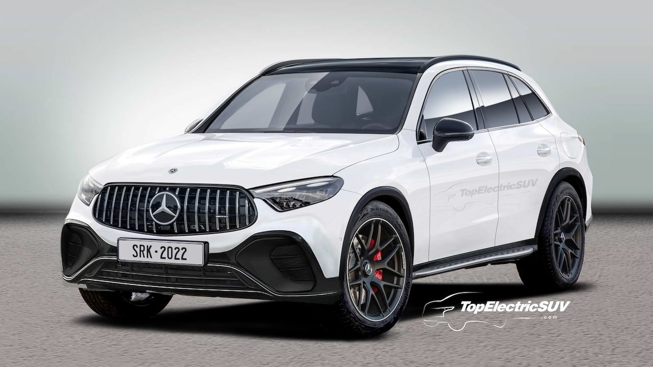 2023 Mercedes GLC Coupe Rendered Based On The New Spy Photos