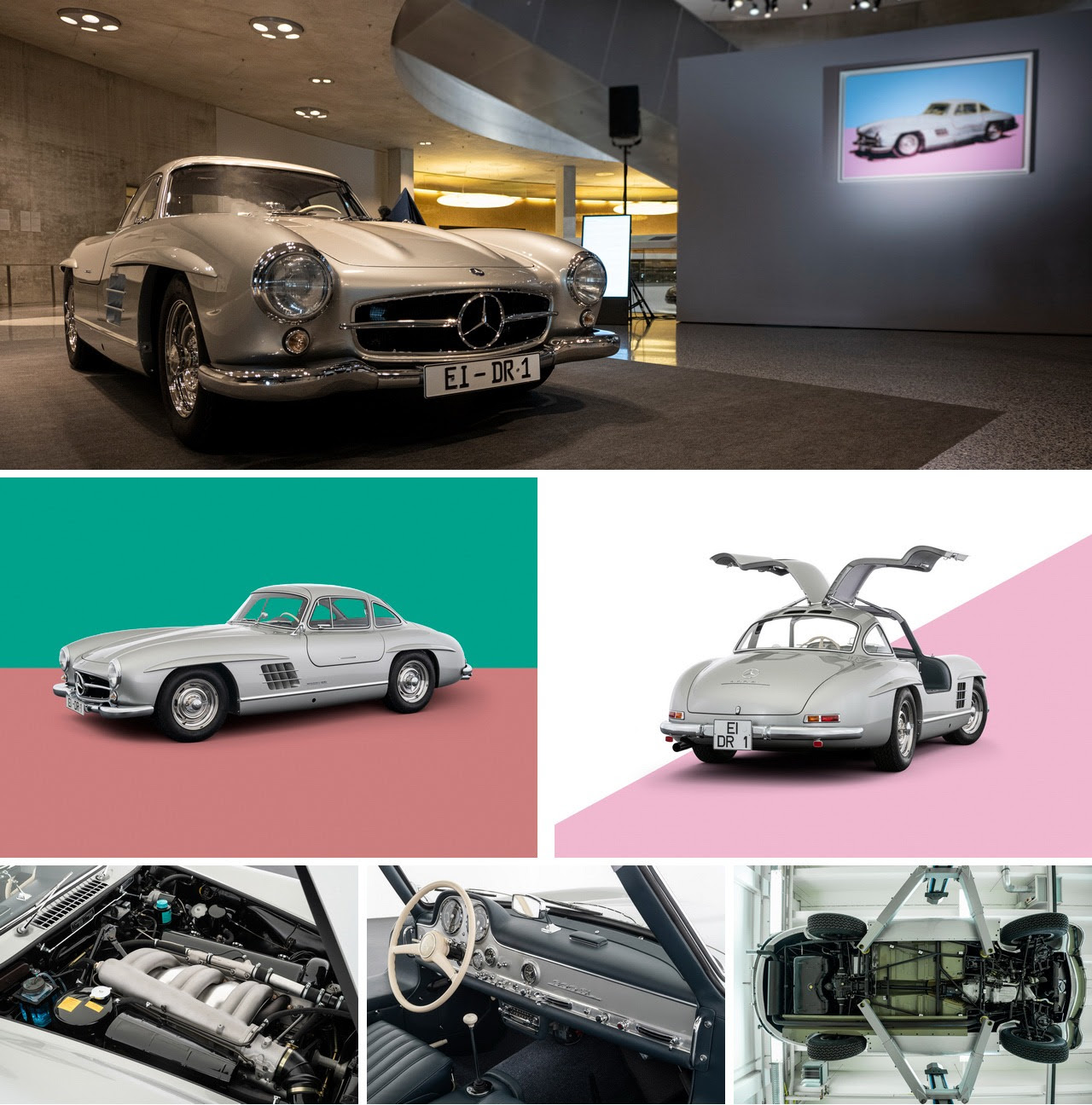 Icon Meets Icon: Presenting the Mercedes 300 SL Used by Andy Warhol in “Cars” Series