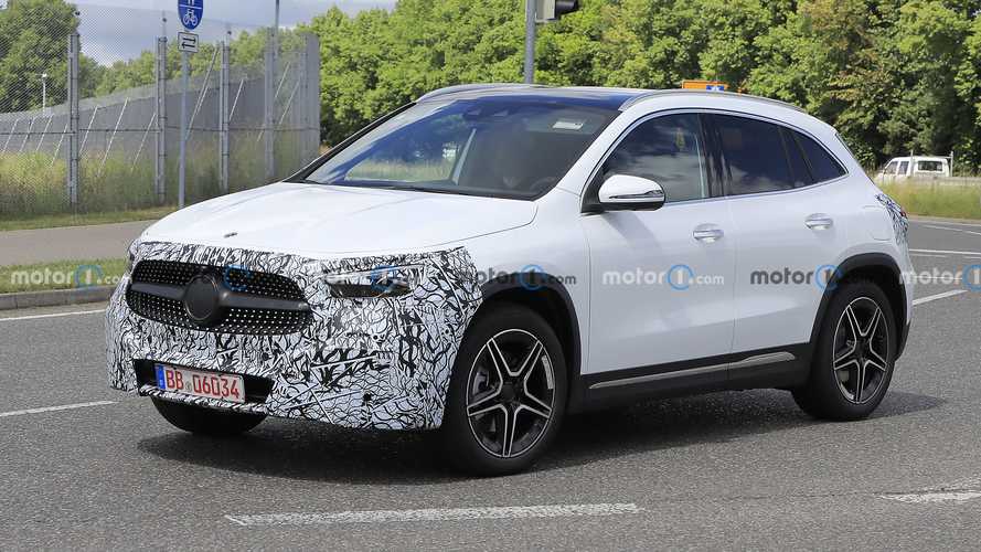 The Mercedes-Benz GLA Crossover SUV is About to Get a Mid-Cycle Refresh