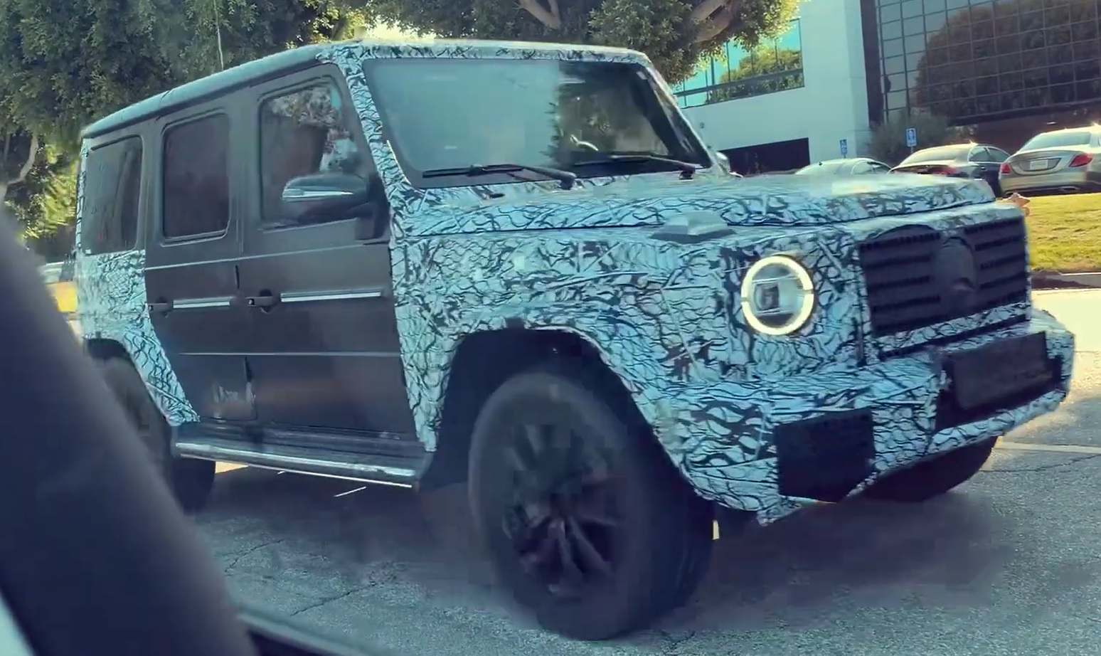 Facelifted 2023 MercedesBenz GClass Spied on the Road
