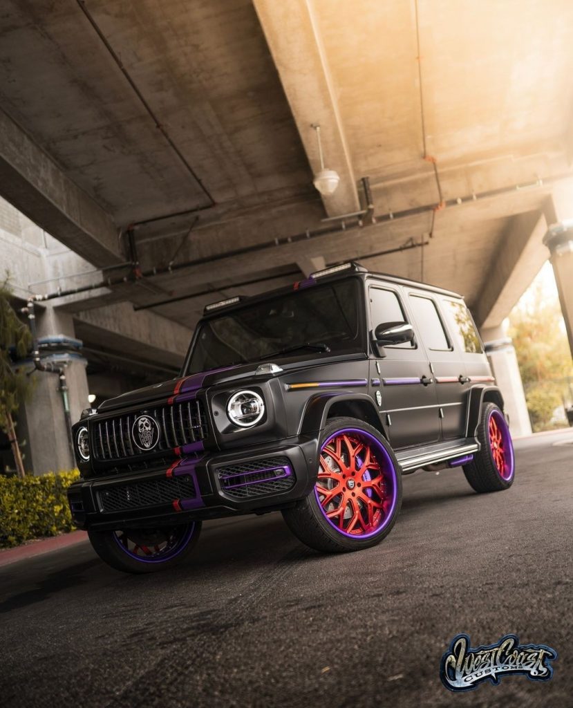 Celeb-Owned Mercedes-AMG G63 Personalized by West Coast Customs