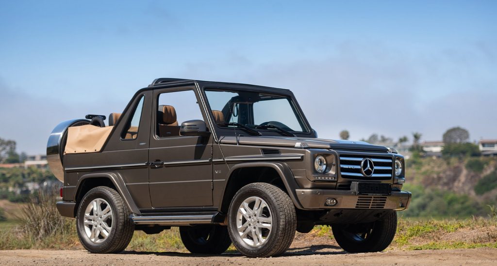 Mercedes-Benz G500 Cabriolet Final Edition Hits the Auction Block