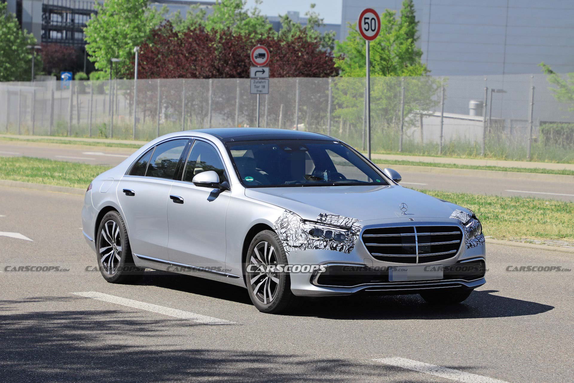 CurrentGen MercedesBenz SClass is Getting a Minor Facelift
