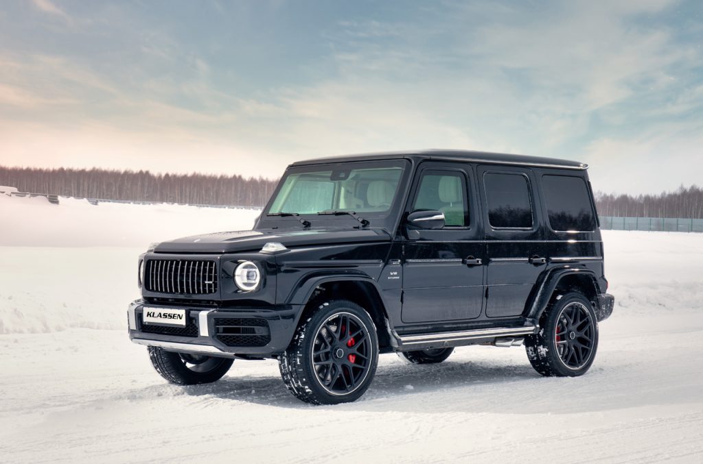 ARMORED BASED ON MERCEDES-BENZ G63 AMG SUV - KLASSEN BUNKER - KLASSEN