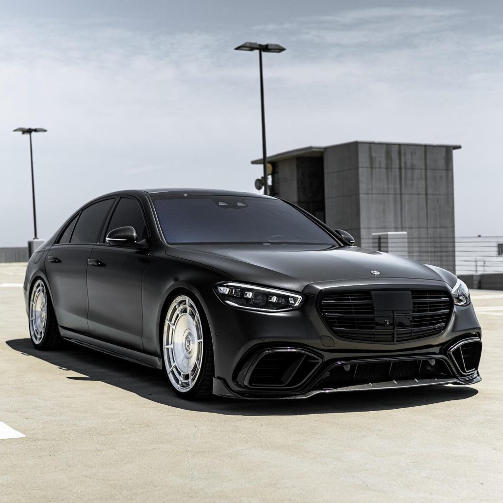 This Mercedes-Benz S-Class has Completely Turned to the Dark Side