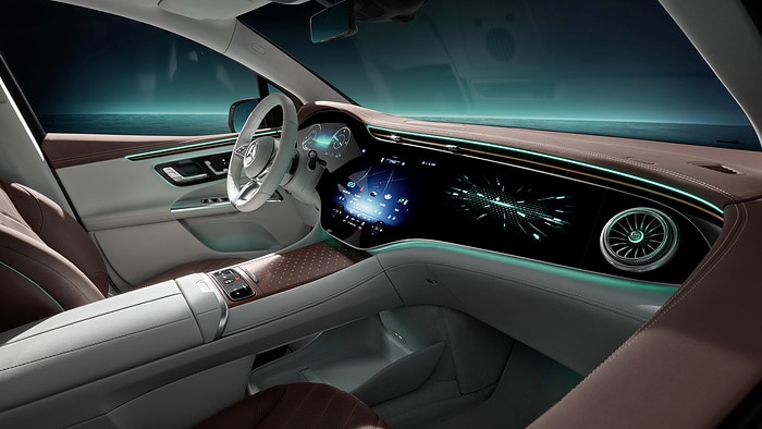 Mercedes-Benz EQE SUV Interior Bared Before Official Debut