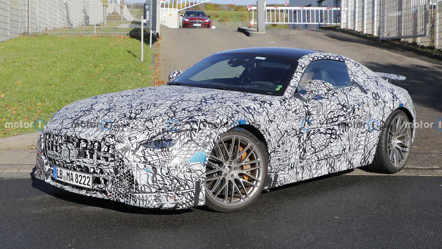 Mercedes-AMG GT Coupe Version 1 Spied on Observe