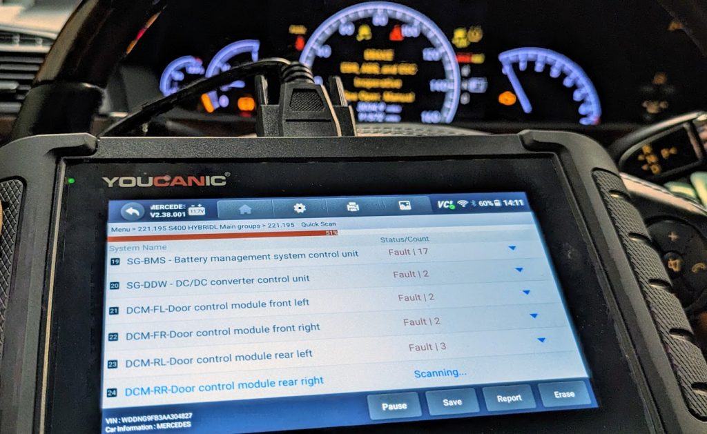 Best Diagnostic Scanner for Mercedes-Benz Cars