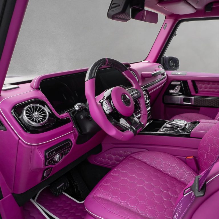 Mansory MercedesAMG G63 は、分厚いボディとバラ色のピンクのインテリアを取得します。 JP NewsS