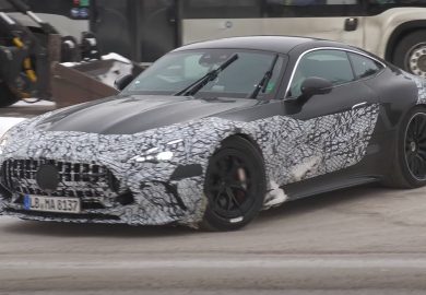 mercedes-amg gt spy shot