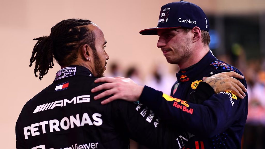 lewis hamilton and max verstappen