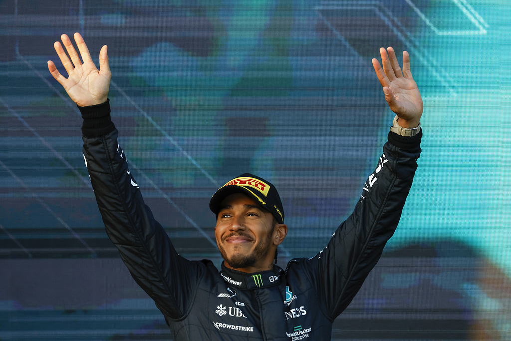 Lewis Hamilton Earns A Podium Finish At The Australian GP