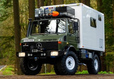 mercedes-benz unimog camper conversion