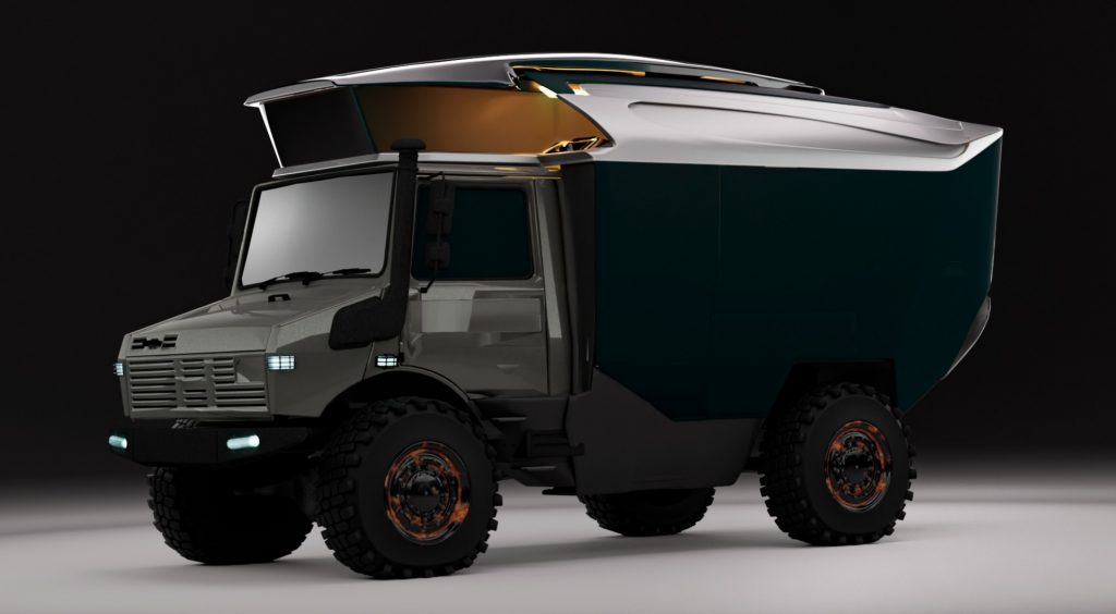 mercedes-benz unimog overlander concept