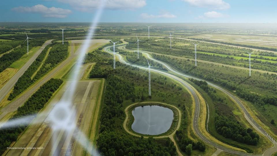 mercedes-benz wind farm