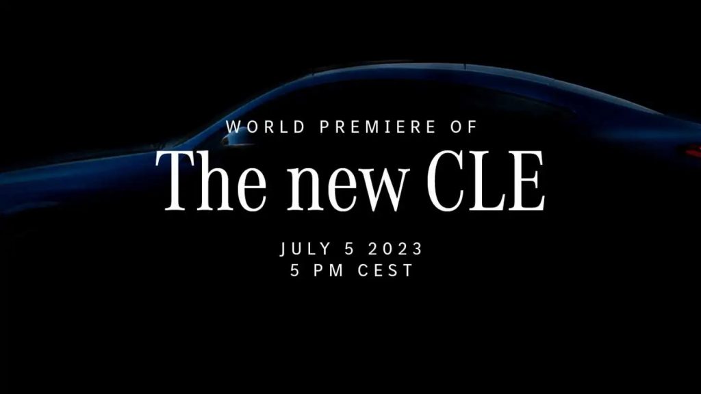 Mercedes-Benz CLE teaser
