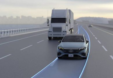 mercedes automatic lane change