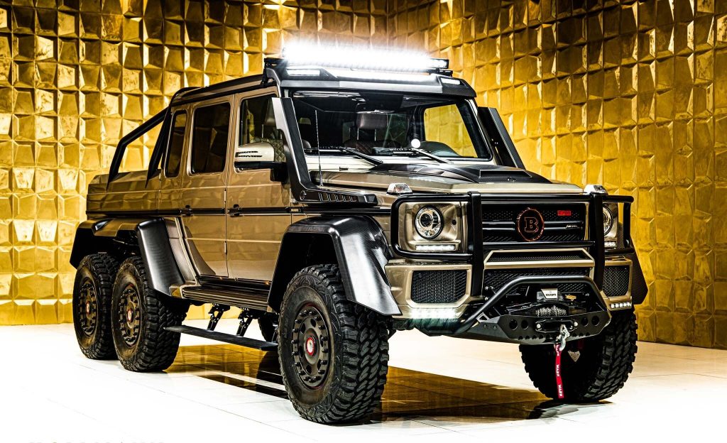 mercedes-benz g63 amg 6x6 brabus g700