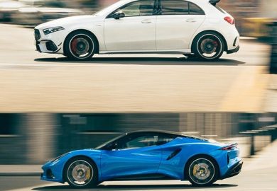 Mercedes-AMG A45 S and Lotus Emira i4