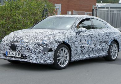 Mercedes-Benz CLA spy shots