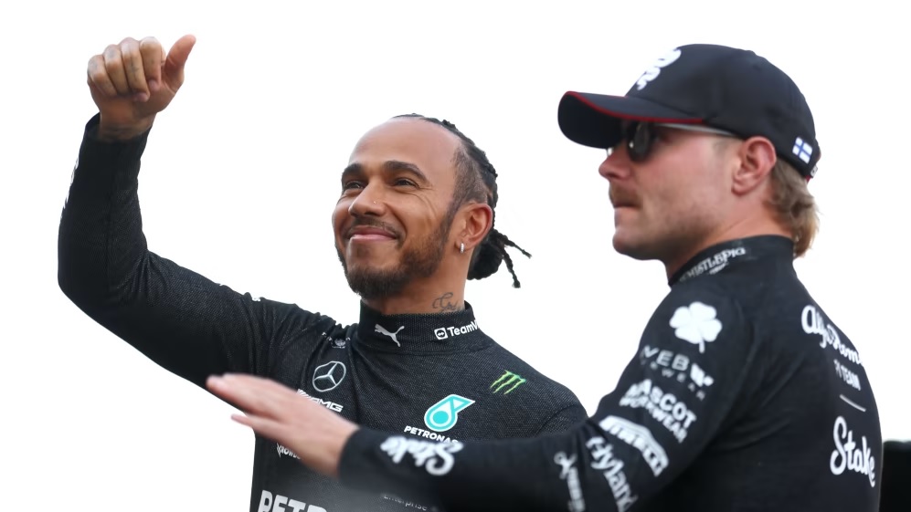 Lewis Hamilton and Valtteri Bottas