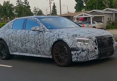 Mercedes-AMG E53 sedan test mule