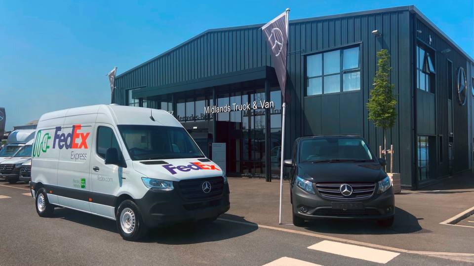 Mercedes-Benz and FedEx