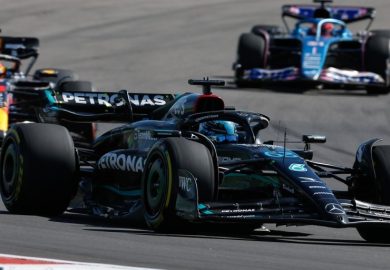 Mercedes F1 at US GP