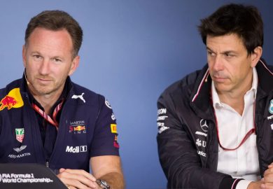 Christian Horner and Toto Wolff