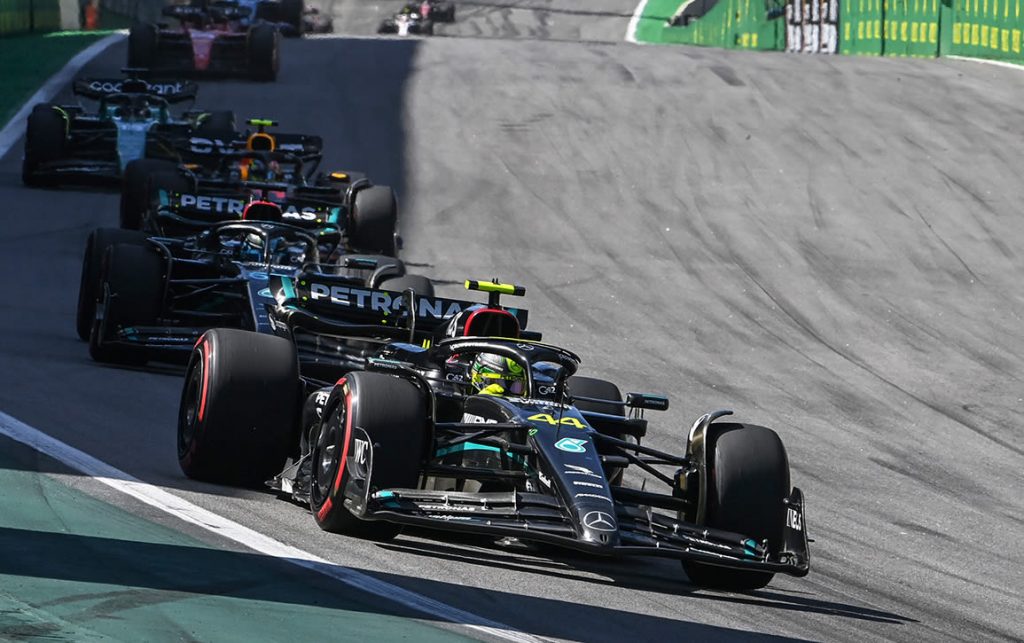 Mercedes F1 Brazilian GP