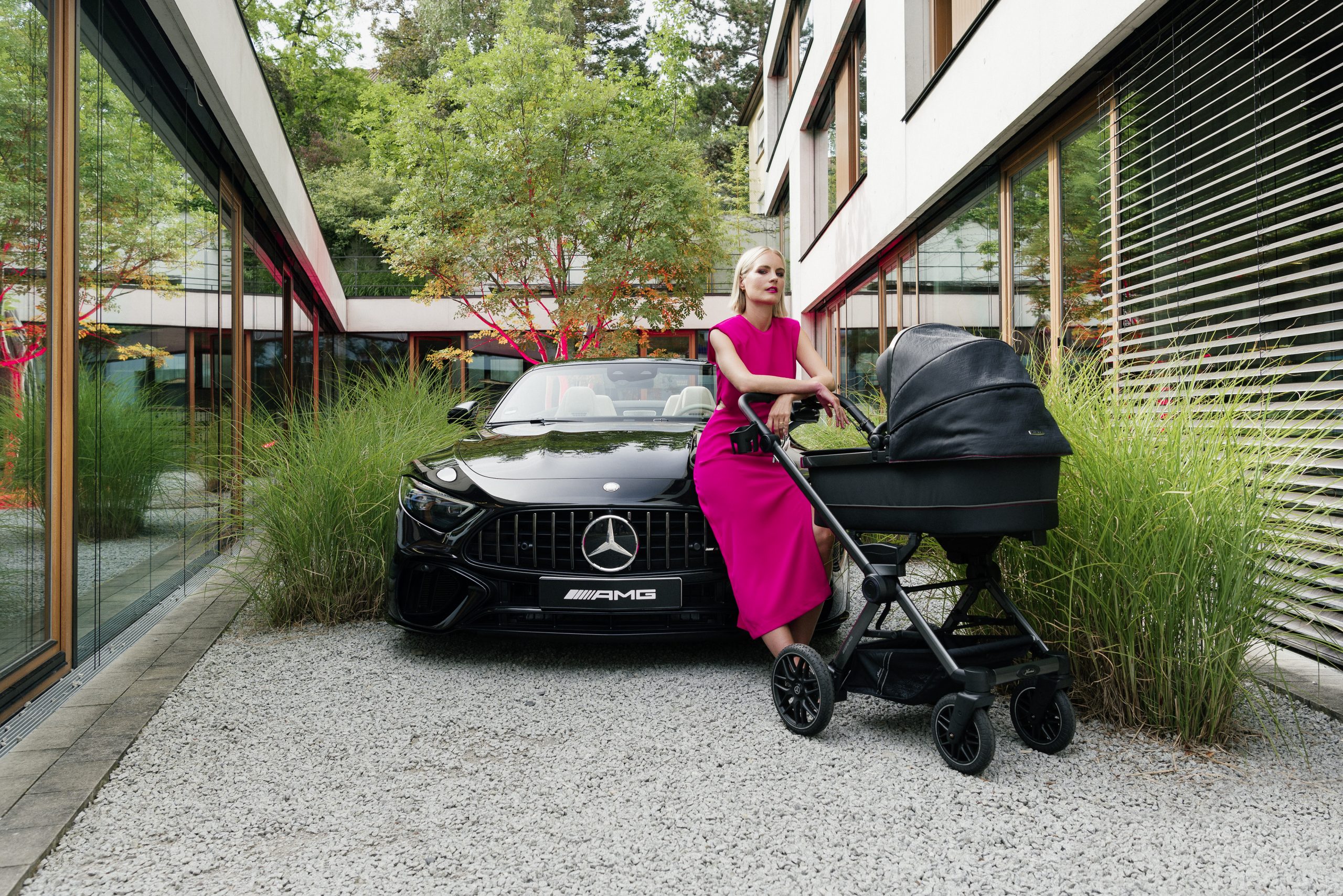 Start Them Young With The AMG GT² Hartan Pushchair