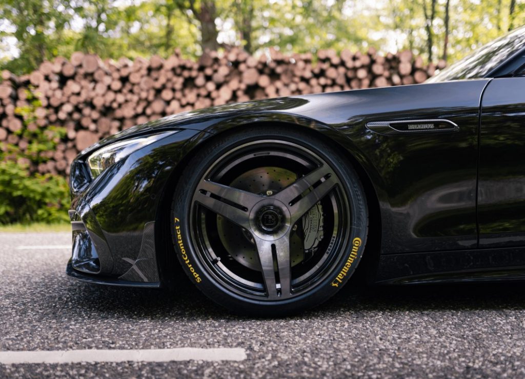 Continental tires on Brabus 750 Bodo Buschmann Edition