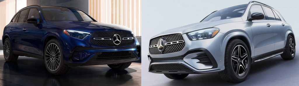 Mercedes-Benz GLC and GLE SUVs