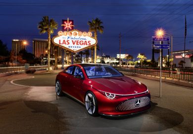 Mercedes-Benz CLA at CES 2024