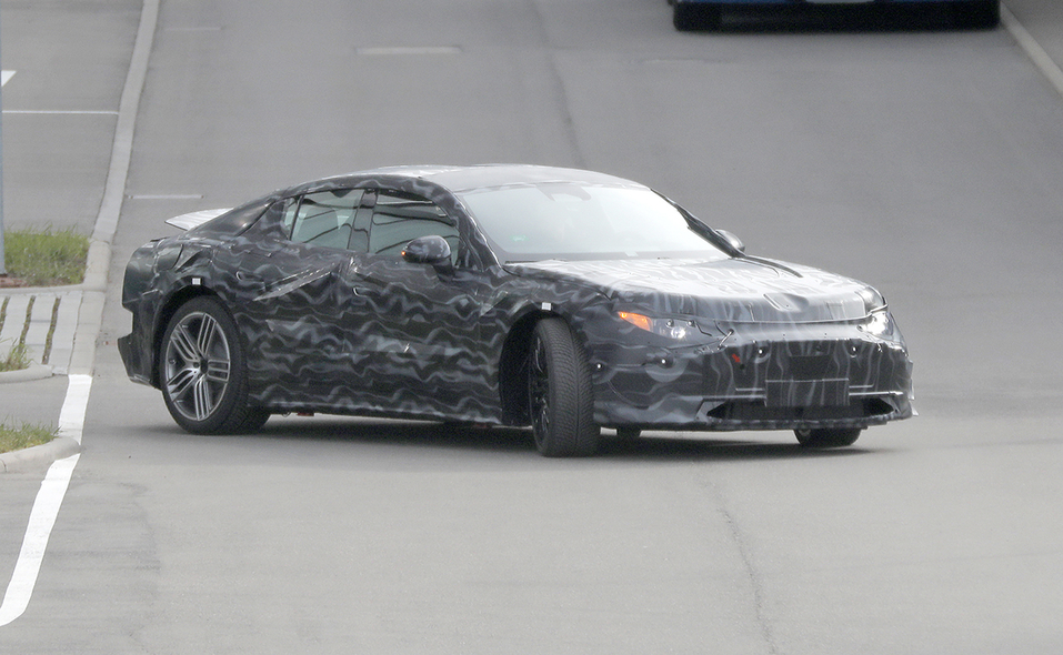 Next-Gen Mercedes-AMG GT 4-Door EV Spied During Testing