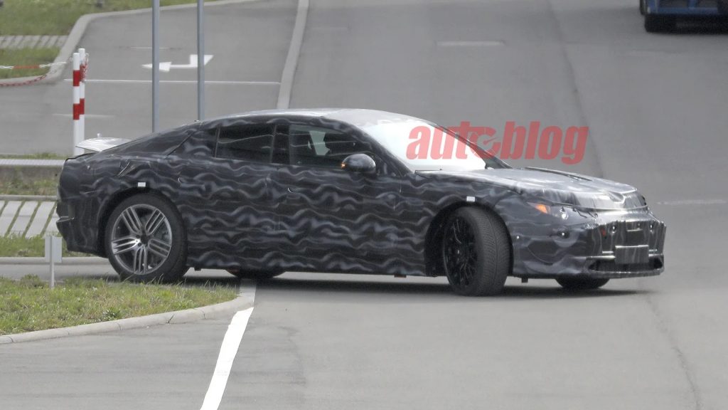 Next-Gen Mercedes-AMG GT 4-Door EV Spied During Testing