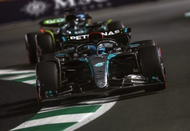 Saudi Arabian GP Mercedes F1